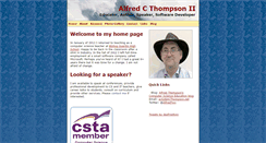Desktop Screenshot of acthompson.net